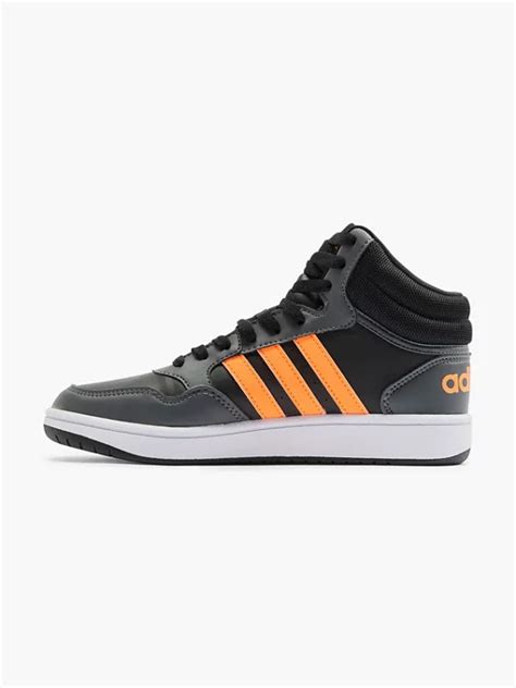 adidas miid cut hoops schwarz weiß|adidas Men's Hoops 3.0 Mid Sneaker .